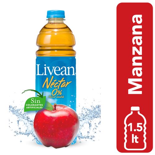 Néctar Livean Manzana Botella 1,5lt