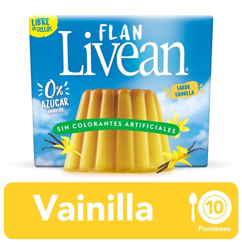 Flan Livean Vainilla 17g