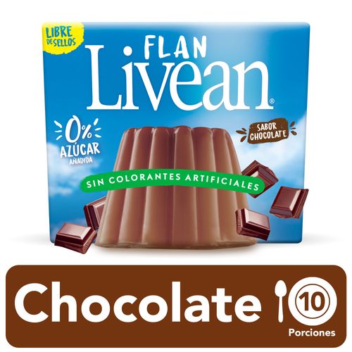 Flan Livean Chocolate 17g