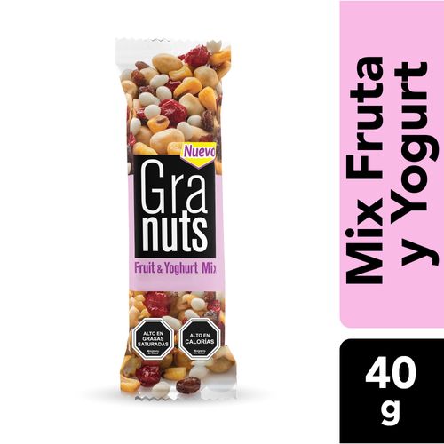 Mix Fruit & Yoghurt Granuts 40g