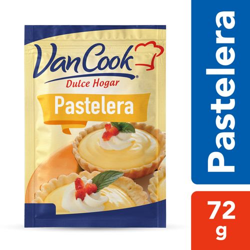 Crema Pastelera en polvo Van Cook 76g Display 12 unidades