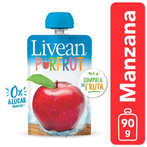 Compota Livean Manzana 90gr
