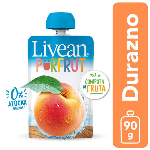 Compota Livean Durazno 90gr