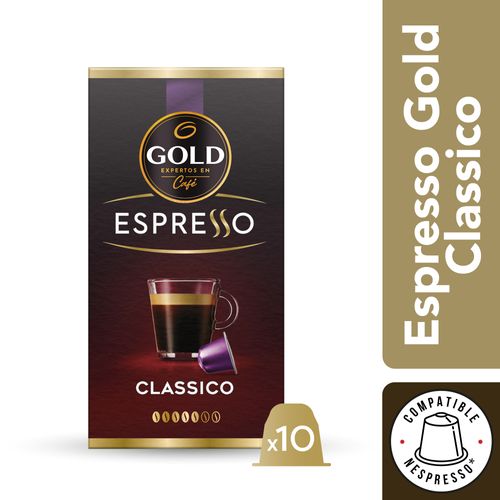 Café Gold Cápsulas Clasico Display 10 unidades