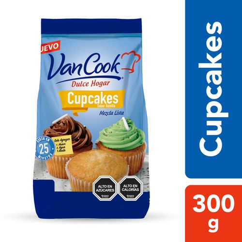 Premezcla Cupcakes Van Cook 300g