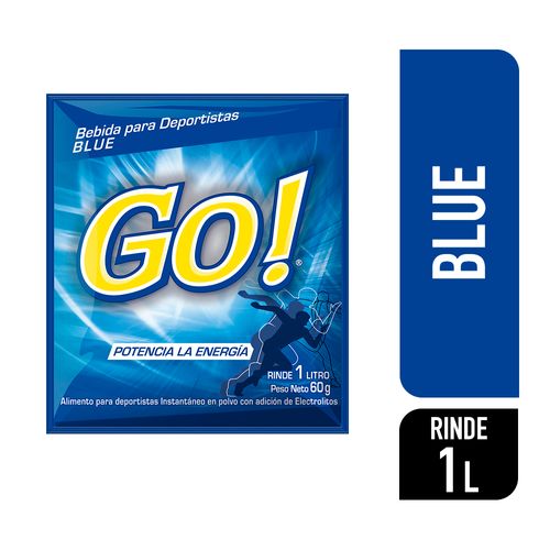 Jugo Isotonico GO Blue 60g Display 45 unidades