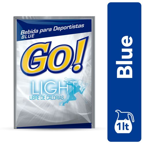 Jugo Isotonico GO Blue Light 60g Display 130 unidades